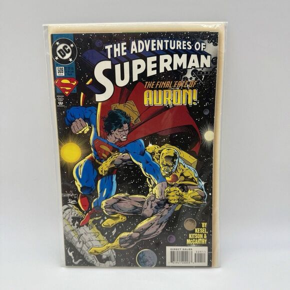 Adventures of‎ Superman 1994 No. 509 The Final Fate of Auron Bagged And Boarded - Picture 1 of 1
